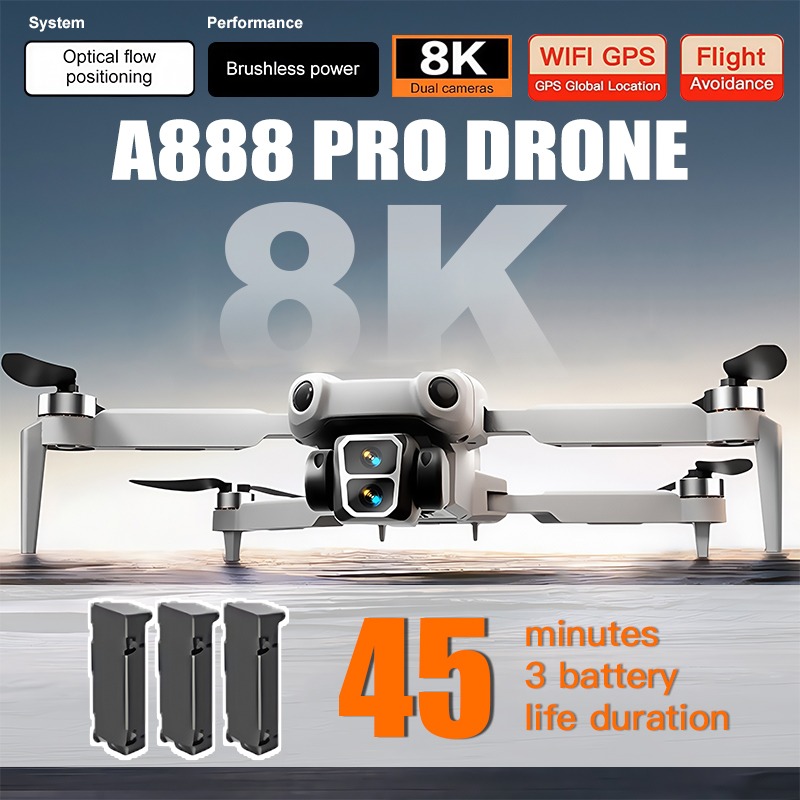 Eachine Drone E58 - Dron A888 Pro Original con Cámara