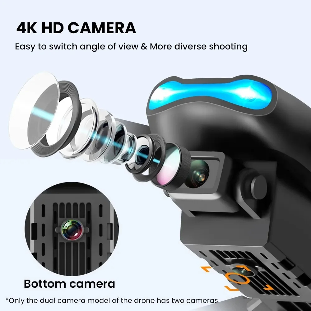 Dron E99Pro HD con cámara dual - Eachine Drone E58 reseña y precio