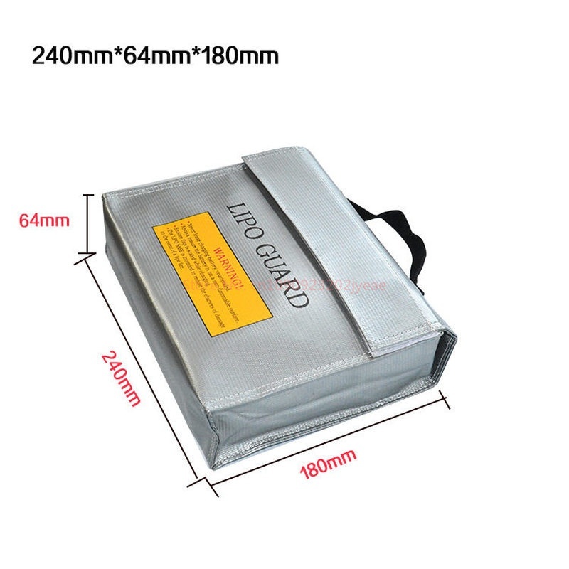Bolsa de seguridad ignífuga y  - Drone Battery Bag reseña y precio