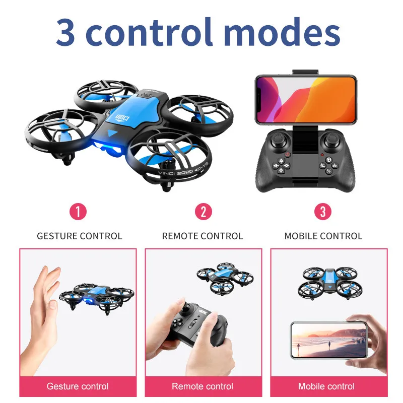 Nuevo Mini Dron V8 4K Profesio - Drone Battery Case reseña y precio