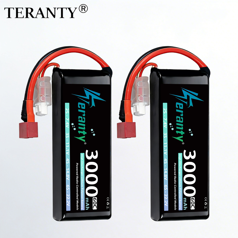 Batería Lipo TERANTY 2S 3000mA - Drone Battery 3S reseña y precio