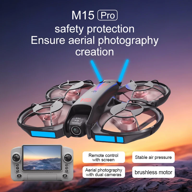 Nuevo Dron FPV M15 2026 con Pa - Drone Battery Case reseña y precio