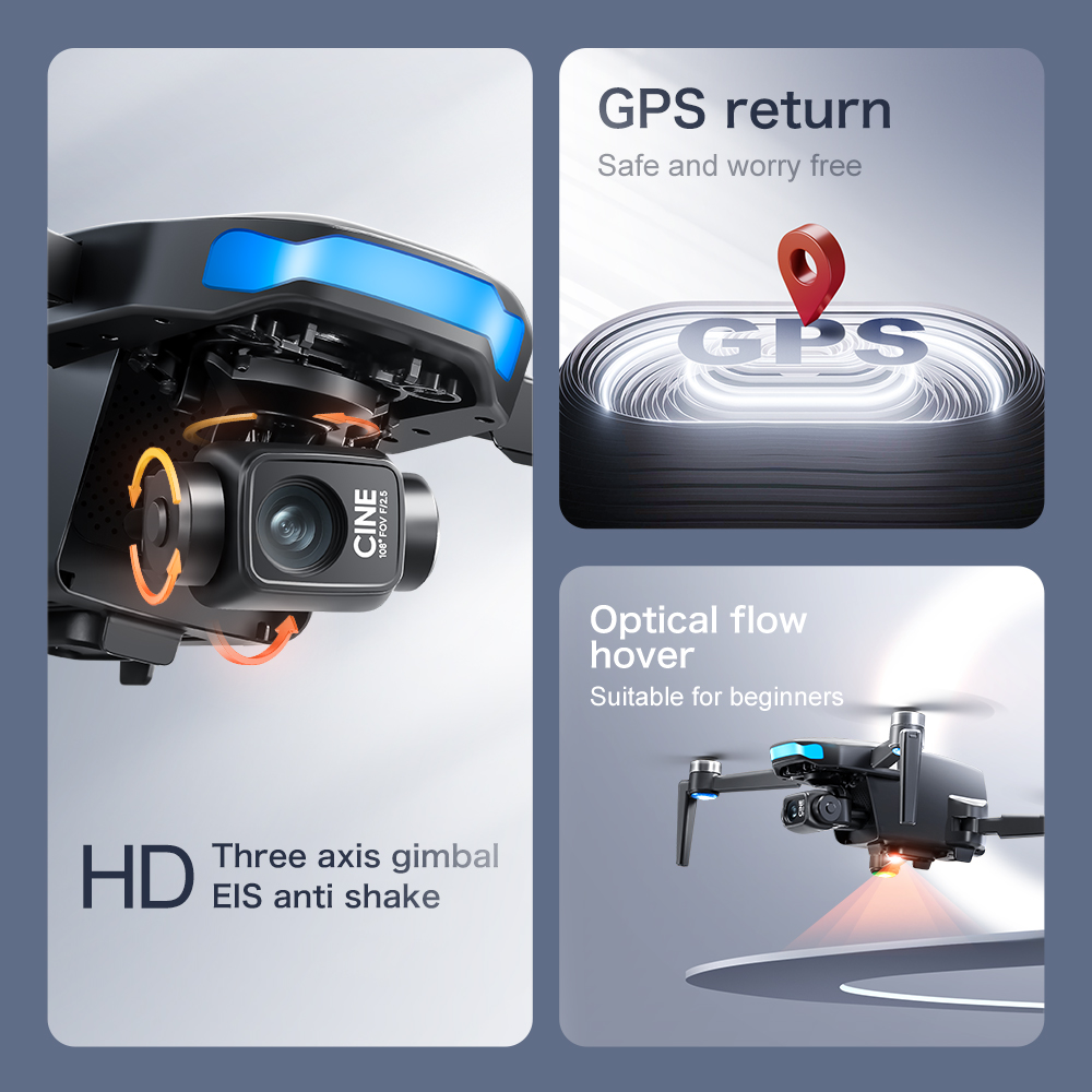 Dron GPS Original S-X1 con cám - Jjrc Drone X12 reseña y precio