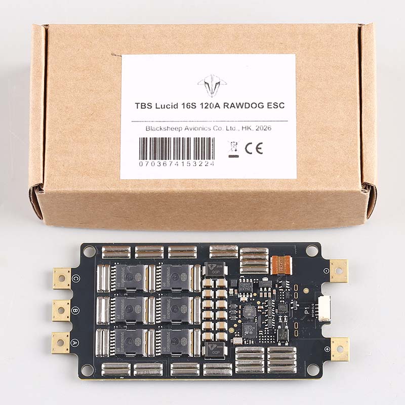 TBS LUCID 16S 120A RAWDOG ESC, - Drone Battery High Voltage reseña y precio