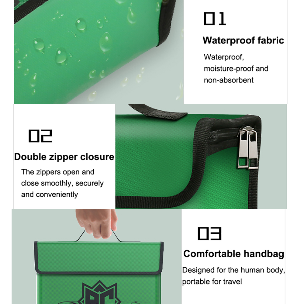 Bolsa de seguridad para baterí - Drone Battery Case reseña y precio