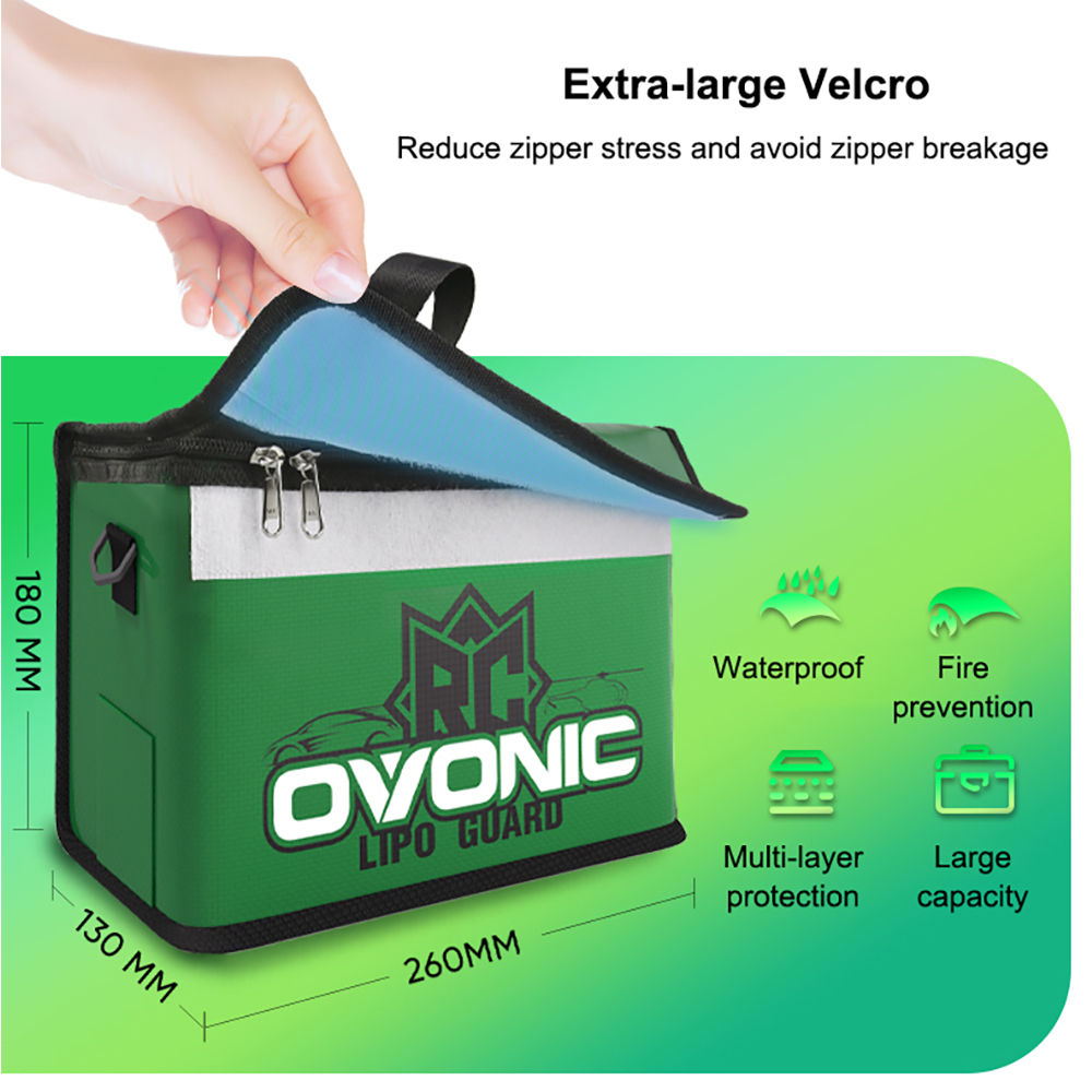 Bolsa de seguridad para baterí - Drone Battery Case reseña y precio